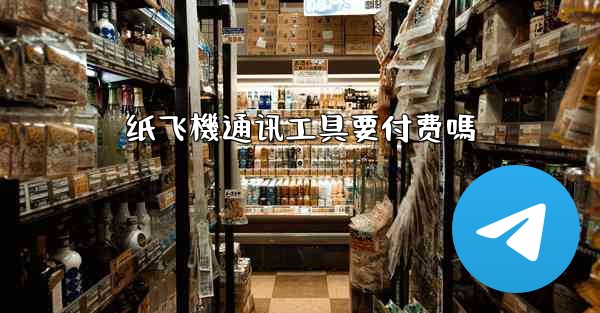 纸飞機通讯工具要付费嗎