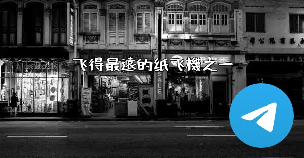 飞得最遠的纸飞機之一