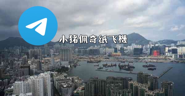 小猪佩奇纸飞機