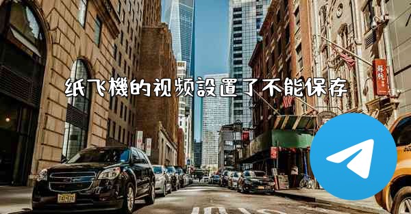 纸飞機的视频設置了不能保存