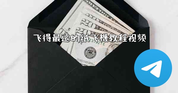 飞得最遠的纸飞機教程视频