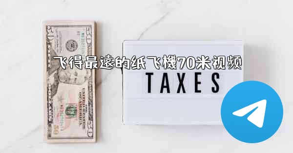 飞得最遠的纸飞機70米视频
