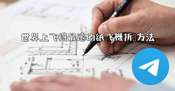 世界上飞得最遠的纸飞機折叠方法