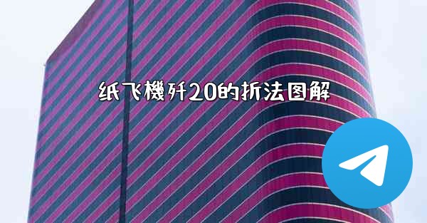 纸飞機歼20的折法图解