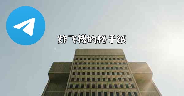 炸飞機的格子纸