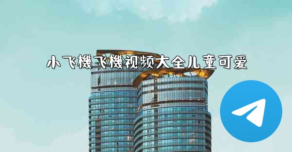 小飞機飞機视频大全儿童可爱