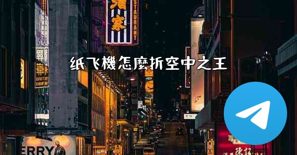 纸飞機怎麼折空中之王