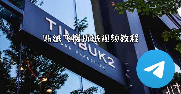 贴纸飞機折纸视频教程