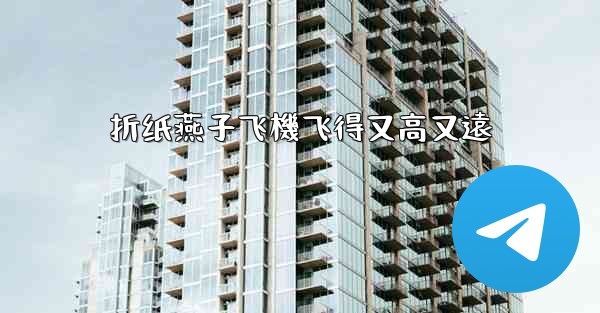 折纸燕子飞機飞得又高又遠