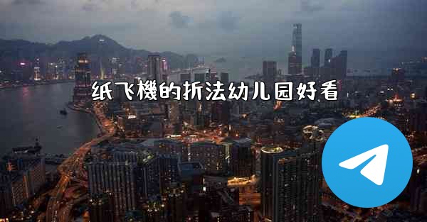 纸飞機的折法幼儿园好看