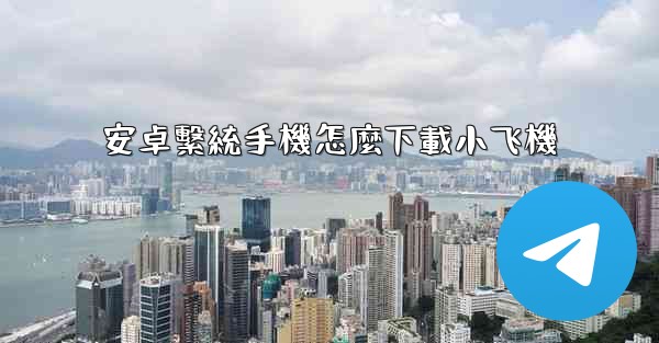 安卓繫統手機怎麼下載小飞機
