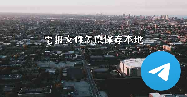 電报文件怎麼保存本地