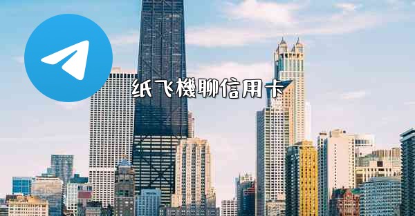 纸飞機聊信用卡