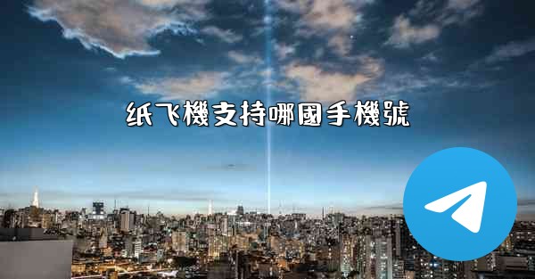 纸飞機支持哪國手機號