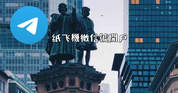 纸飞機微信號開戶