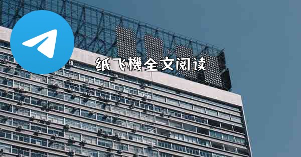 纸飞機全文阅读