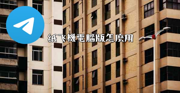 纸飞機電腦版怎麼用