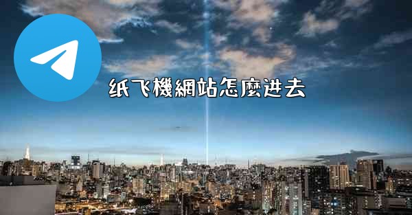 纸飞機網站怎麼进去