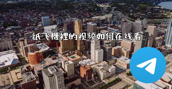 纸飞機裡的视频如何在线看