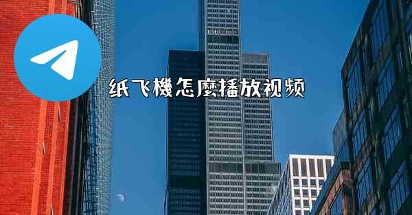 纸飞機怎麼播放视频