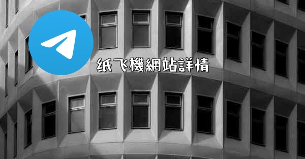 纸飞機網站詳情