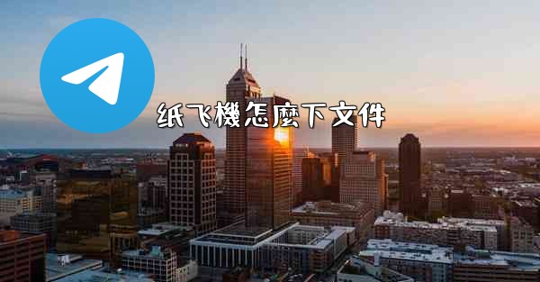 纸飞機怎麼下文件