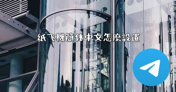 纸飞機簡体中文怎麼設置