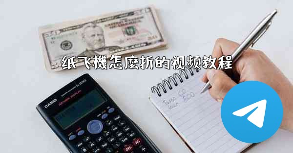 纸飞機怎麼折的视频教程