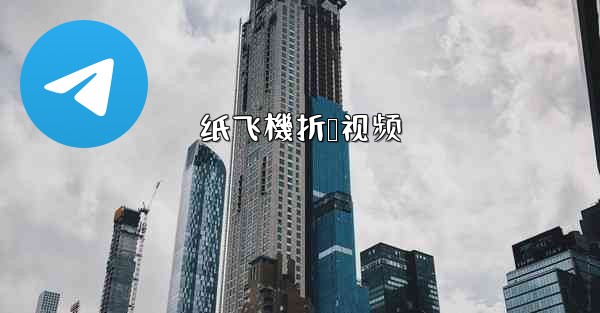 纸飞機折叠视频