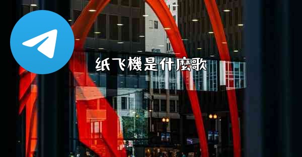 纸飞機是什麼歌