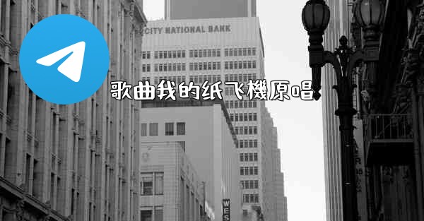 歌曲我的纸飞機原唱
