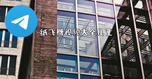 纸飞機视频大全儿童