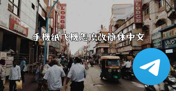 手機纸飞機怎麼改簡体中文