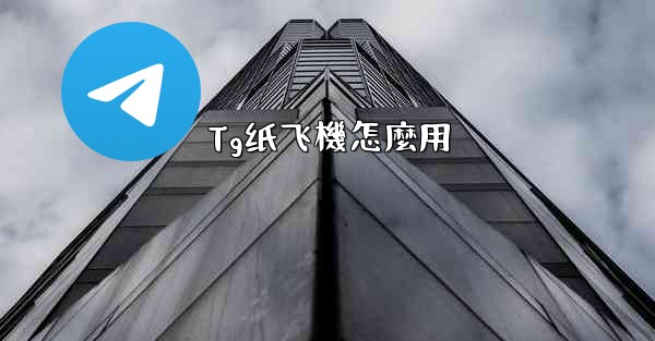 Tg纸飞機怎麼用
