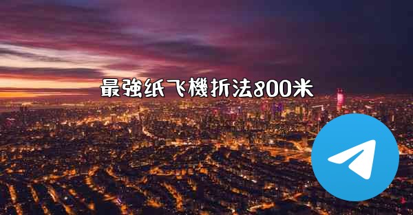 最強纸飞機折法800米
