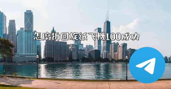 怎麼折回旋纸飞機100成功