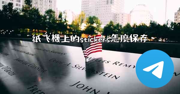 纸飞機上的stickers怎麼保存
