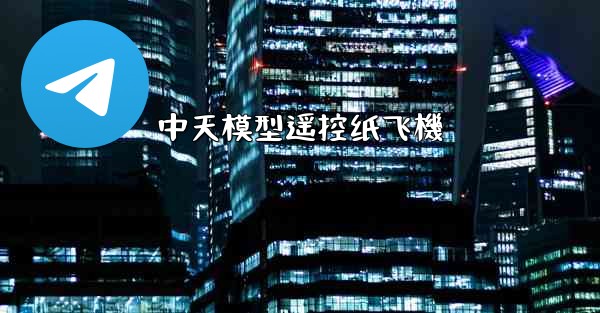 中天模型遥控纸飞機