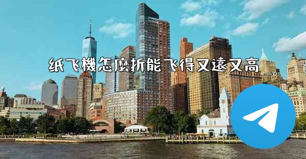 纸飞機怎麼折能飞得又遠又高