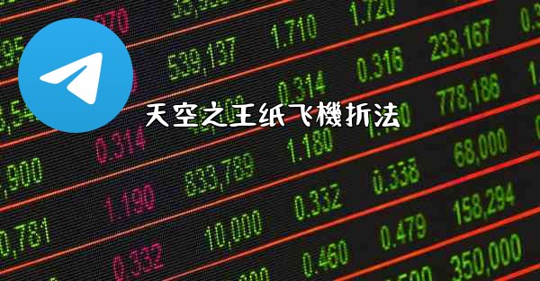 天空之王纸飞機折法