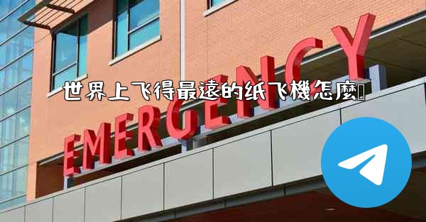 世界上飞得最遠的纸飞機怎麼叠