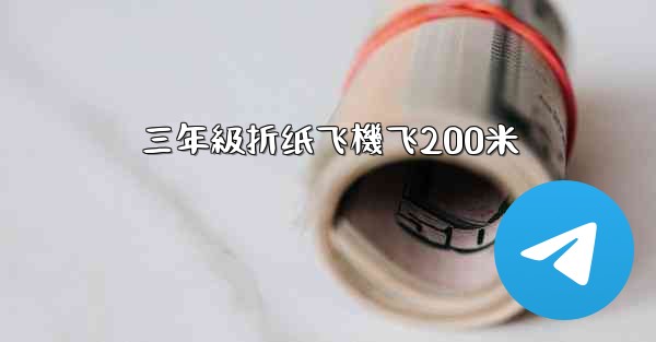 三年級折纸飞機飞200米