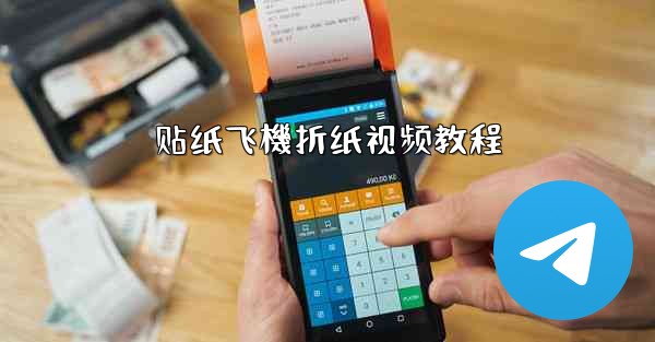 贴纸飞機折纸视频教程