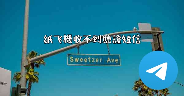 纸飞機收不到驗證短信