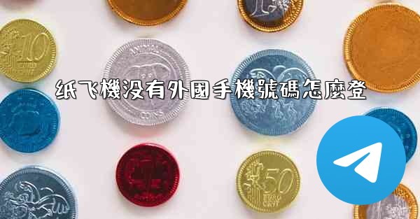 纸飞機没有外國手機號碼怎麼登