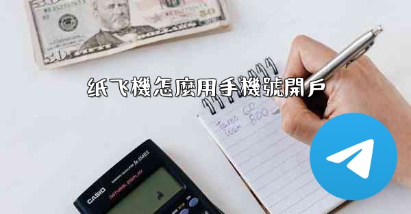 纸飞機怎麼用手機號開戶