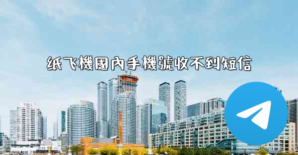 纸飞機國內手機號收不到短信