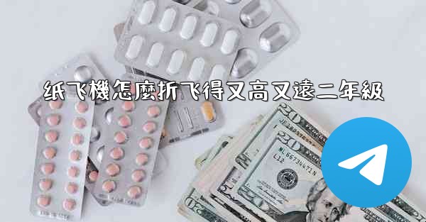 纸飞機怎麼折飞得又高又遠二年級