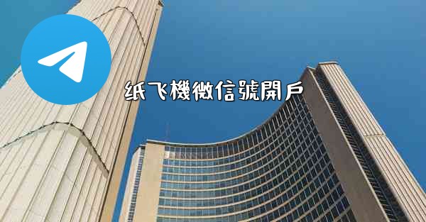 纸飞機微信號開戶