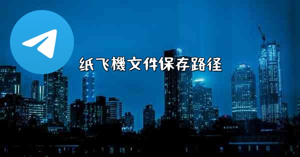 纸飞機文件保存路径